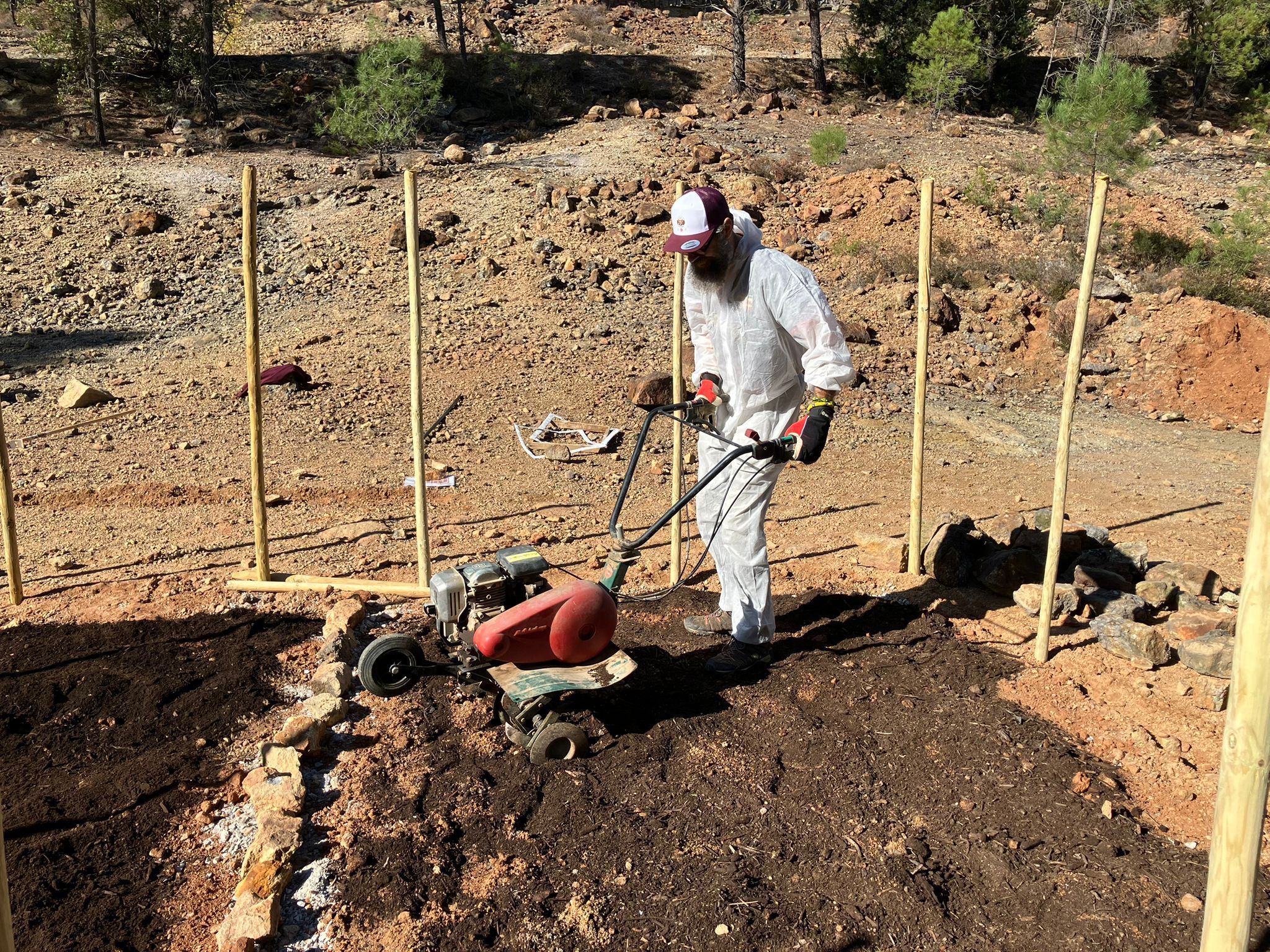 Essais sur mine de Carnoules